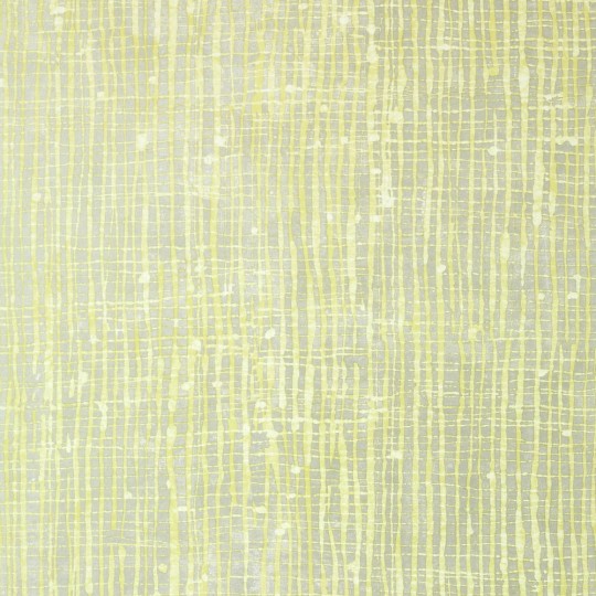 Anna French AT7931 Watermark Violage Citron and Metallic Silver - tapeta imitująca tkany materiał
