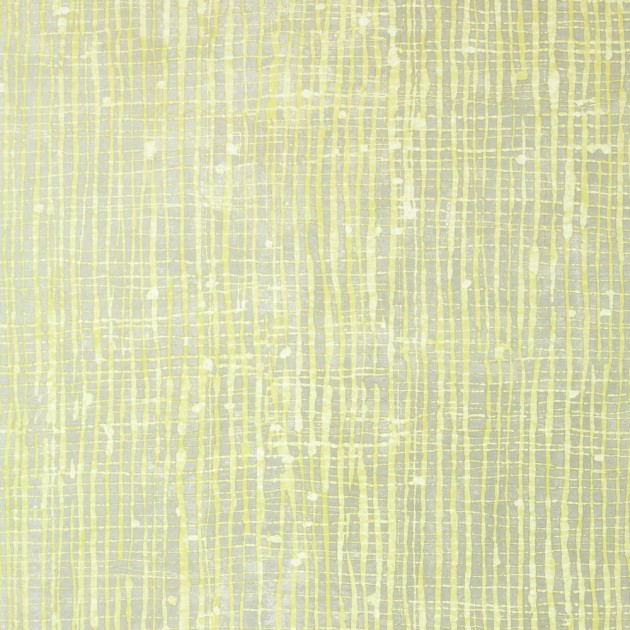 Anna French AT7931 Watermark Violage Citron and Metallic Silver - tapeta imitująca tkany materiał