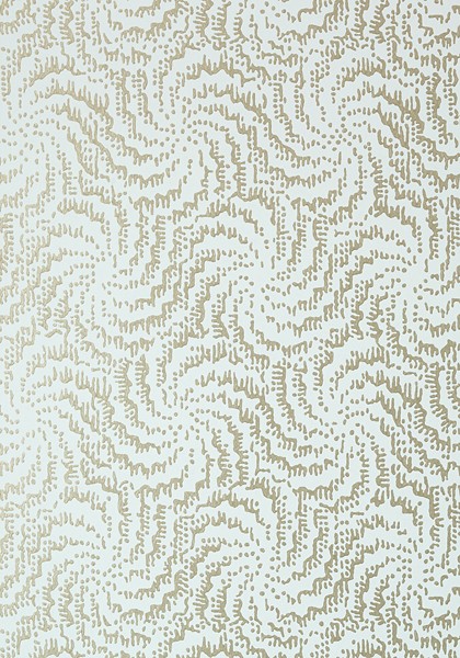 Anna French AT7937 Watermark Cirrus Metallic Pewter on Aqua - tapeta w chmury