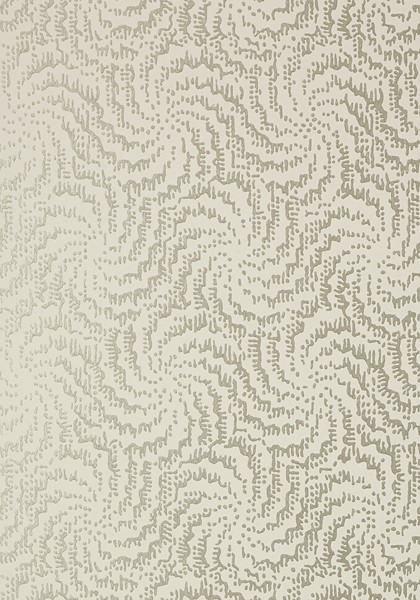 Anna French AT7938 Watermark Cirrus Metallic Pewter on Neutral - tapeta w chmury