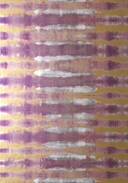 Anna French AT7943 Watermark Margate Multi on Mylar - tapeta w akwarelowe pasy