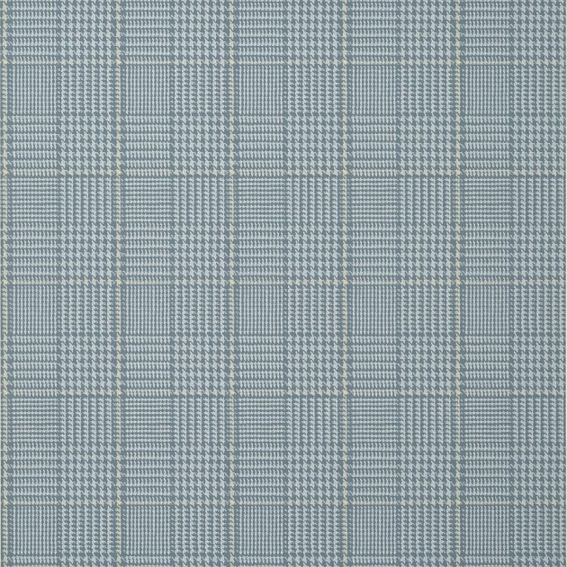 Thibaut T10203 Colony Grassmarket Check Slate Blue - tapeta w kratkę