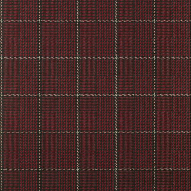 Thibaut T10204 Colony Grassmarket Red - tapeta w kratkę