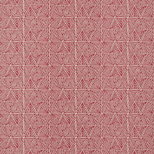 Thibaut T10209 Colony Mombasa Red - tapeta w trójkąty