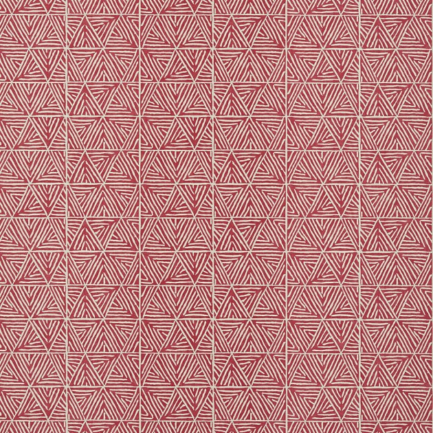 Thibaut T10209 Colony Mombasa Red - tapeta w trójkąty