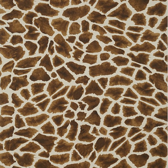 Thibaut T10219 Colony Makena Tobacco - tapeta w print żyrafy