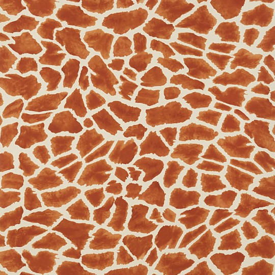 Thibaut T10221 Colony Makena Cinnamon - tapeta w print żyrafy