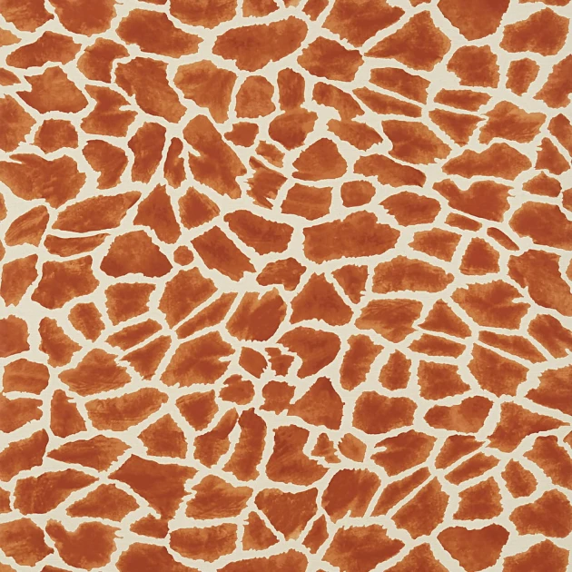 Thibaut T10221 Colony Makena Cinnamon - tapeta w print żyrafy