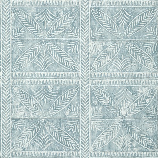 Thibaut T10254 Colony Timbuktu Slate Blue - tapeta imitująca płytki