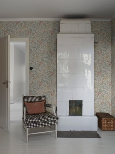 Boras Tapeter 9677W Studio Jane Gray – mural w kwiaty