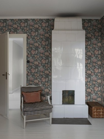 Boras Tapeter 9678W Studio Jane Gray – mural w kwiaty