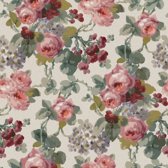 Boras Tapeter 9679W Studio Madame Red – mural w kwiaty
