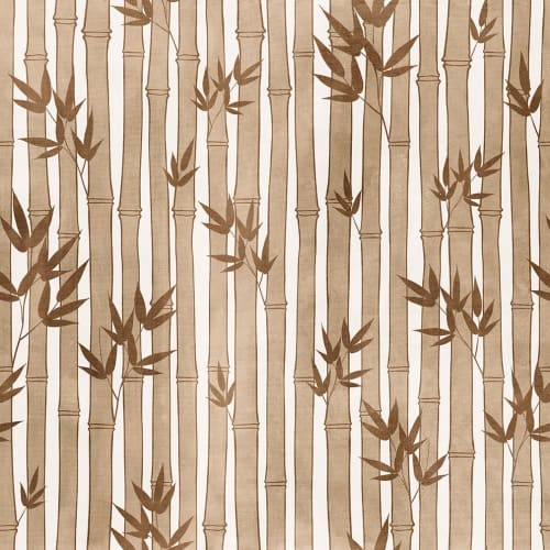 Rebel Walls R20816 Shutterstock Bamboo Forest Brown - mural w bambusy