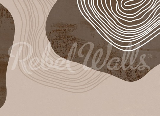 Rebel Walls R21493 Shutterstock Desert Flow Sand - mural w abstrakcyjny wzór