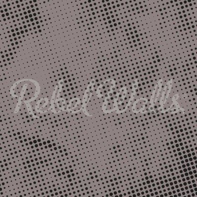 Rebel Walls R20400 Shutterstock Raster Brown - mural w kropki