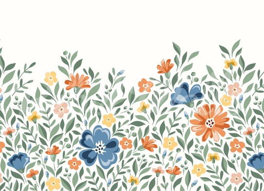 Rebel Walls R21487 Shutterstock Whimsy Meadow Summer - mural w rośliny polne