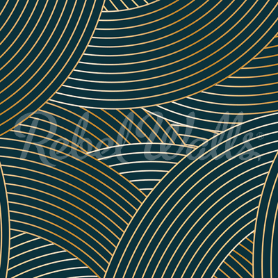 Rebel Walls R21402 Shutterstock Elegant Lines Petrol - mural w linie