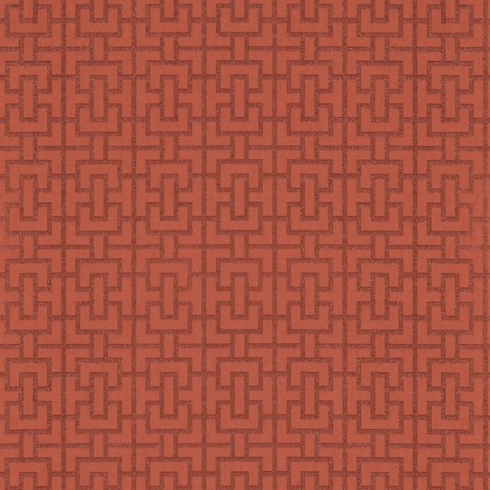 Anna French AT79121 Small Scale Bridle Red - tapeta w geometryczny wzór kratownicy