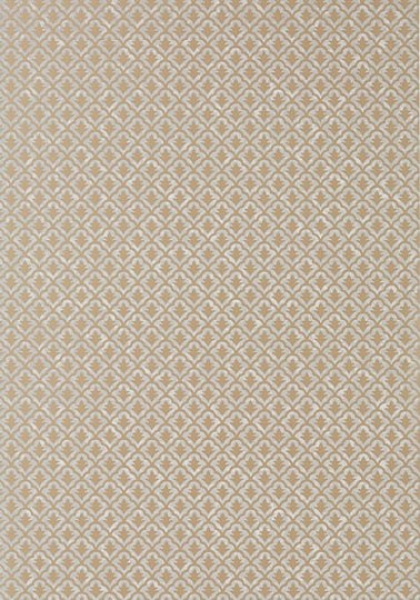 Anna French AT79143 Small Scale Fairfield Metallic Pewter - tapeta w geometryczne muszle