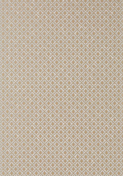 Anna French AT79143 Small Scale Fairfield Metallic Pewter - tapeta w geometryczne muszle