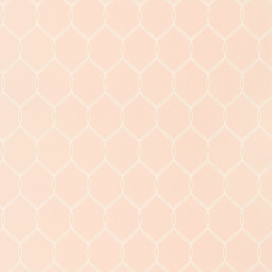 Anna French AT79146 Small Scale Leland Trellis Pink - tapeta w kratownicę