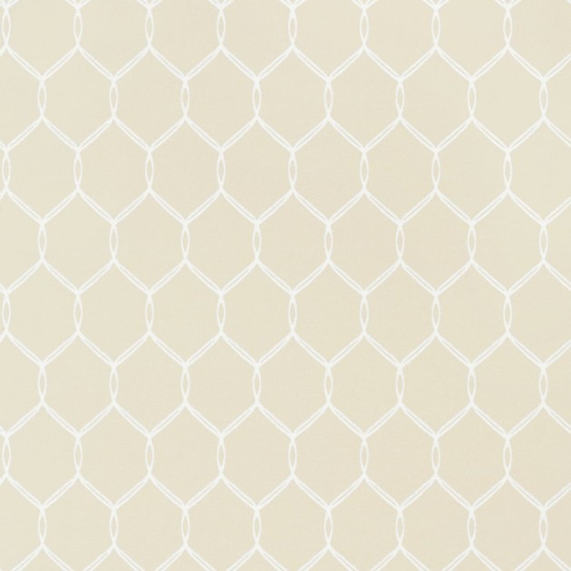 Anna French AT79151 Small Scale Leland Trellis Cream- tapeta w kratownicę