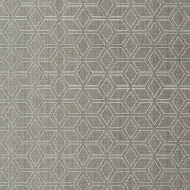 Anna French AT79171 Small Scale Legrelle Bead Taupe - tapeta strukturalna w geometryczny wzór