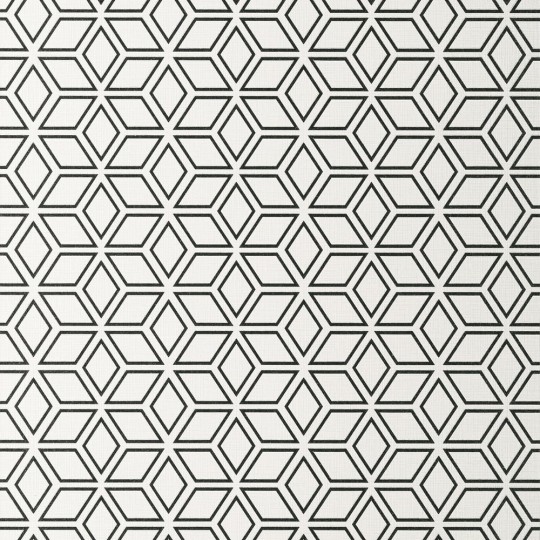 Anna French AT79173 Small Scale Legrelle Bead Black and White - tapeta strukturalna w geometryczny wzór