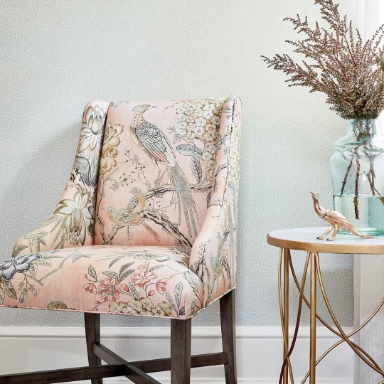 Anna French AT79175 Small Scale Arlen Trellis Grey - tapeta w geometryczny wzór