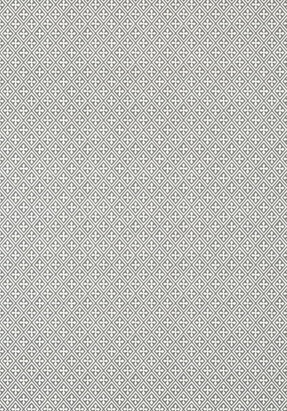 Anna French AT79179 Small Scale Arlen Trellis Charcoal - tapeta w geometryczny wzór