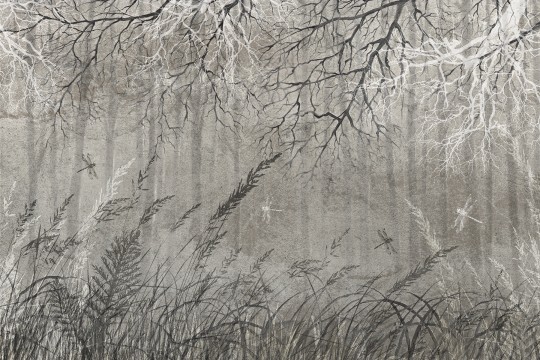 Lorenso TPA 0525 0168 00 Fores - mural w artystyczny pejzaż lasu