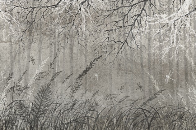 Lorenso TPA 0525 0168 00 Fores - mural w artystyczny pejzaż lasu