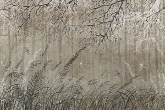 Lorenso TPA 0525 0168 01 Fores - mural w artystyczny pejzaż lasu