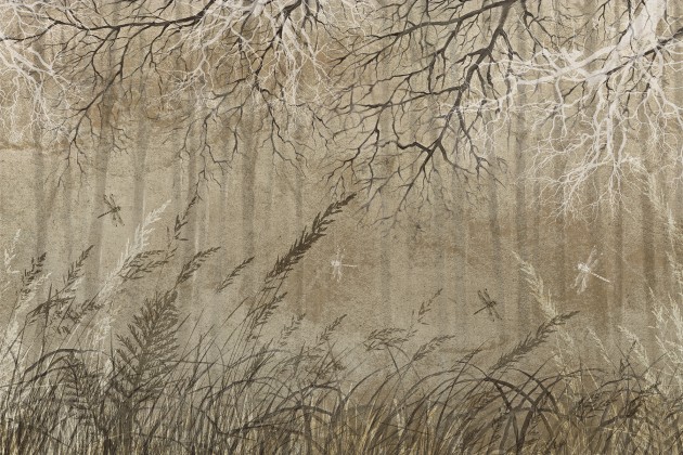 Lorenso TPA 0525 0168 02 Fores - mural w artystyczny pejzaż lasu