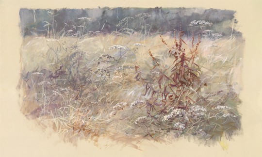 Wonderwall 35 0651 04 Eloise - mural w pejzaż łąki