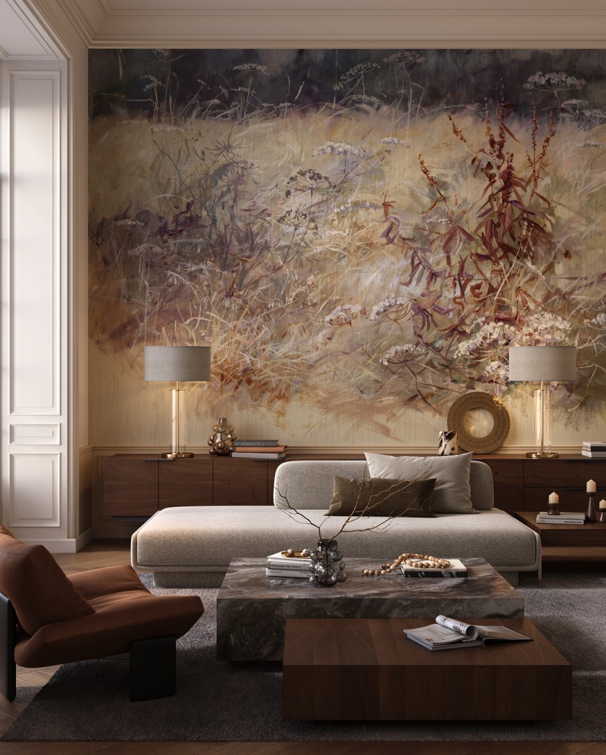 Wonderwall 35 0651 04 Eloise - mural w pejzaż łąki