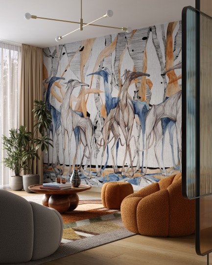 Wonderwall 35 0576 00 Galgo - mural w charty