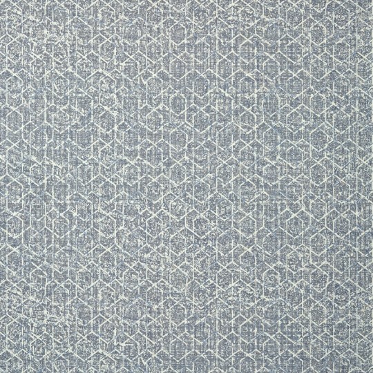 Thibaut T12804 Modern Resource 3 Twilight Navy - tapeta w geometryczny wzór z lnianej siatki