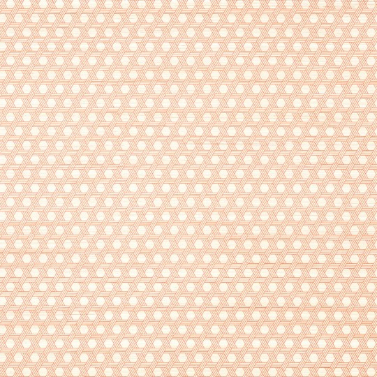 Thibaut T12812 Modern Resource 3 Pergola Orange - tapeta w geometryczny wzór z włókien abaki