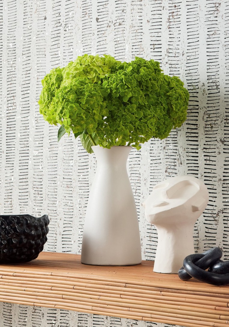 Thibaut T12818 Modern Resource 3 Cork Forest Charcoal - tapeta korkowa w paski