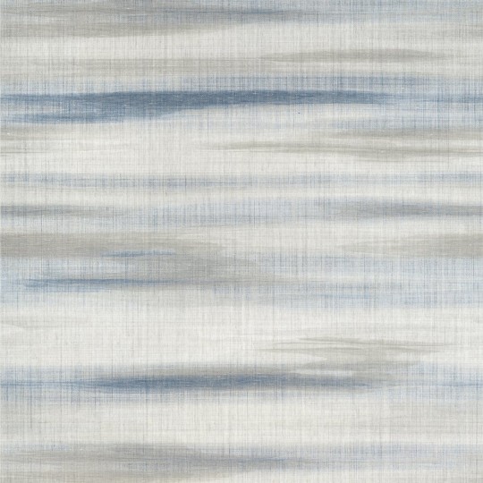 Thibaut T12824 Modern Resource 3 Equinox Blue and Beige - tapeta w abstrakcyjny wzór z lnianej siatki