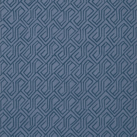 Thibaut T12844 Modern Resource 3 Tortona Navy - tapeta imitująca tkaninę w geometryczny wzór