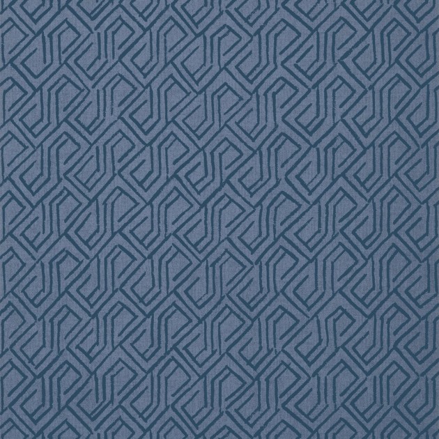 Thibaut T12844 Modern Resource 3 Tortona Navy - tapeta imitująca tkaninę w geometryczny wzór