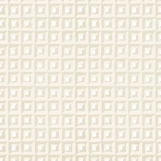 Thibaut T12847 Modern Resource 3 Square Dance Beige - tapeta w architektoniczny wzór 3D