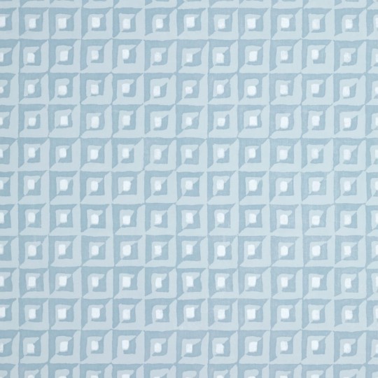 Thibaut T12849 Modern Resource 3 Square Dance Light Blue - tapeta w architektoniczny wzór 3D