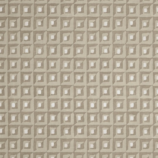 Thibaut T12850 Modern Resource 3 Square Dance Taupe - tapeta w architektoniczny wzór 3D