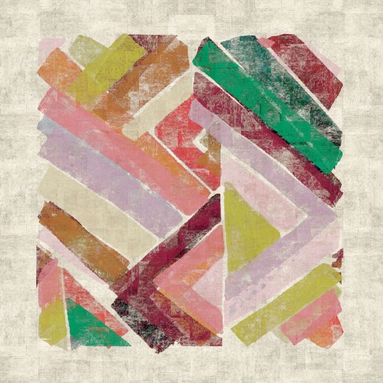 Elitis RM 256 01 Domino Allégorie - mural w kolorowe paski