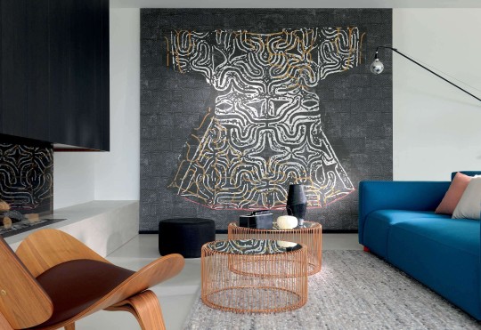 Elitis RM 257 01 Domino Kimono - mural w kimono