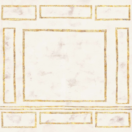 Elitis VP 1007 01 Kintsugi Marques de l'Empire - mural w złotą sztukaterię