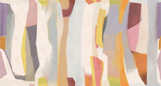 Elitis VP 1025 01 Aspirations fusionnelles - mural w abstrakcyjny wzór olejny